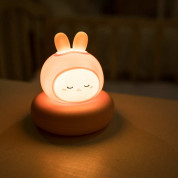 Bedside Night Lamp W-007 Rabbit (white) 1