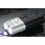 Superfire Bike Flashlight BL06, 550lm, USB - LED фенер за велосипед с презареждаема батерия (черен) 6