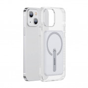 Baseus Crystal Magnetic Glass Case With a Bracket For iPhone 13 (transparent) 1