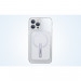 Baseus Crystal Magnetic Glass Case With a Bracket - хибриден удароустойчив кейс с MagSafe и вградена поставка за iPhone 13 Pro (прозрачен) 10