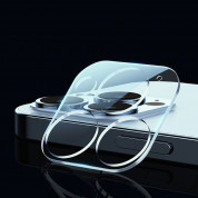 Joyroom Mirror Lens Camera Tempered Glass Protector - предпазно стъклено защитно покритие за камерата на iPhone 13 Pro, iPhone 13 Pro Max (прозрачен) 15