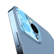 Joyroom Mirror Lens Camera Tempered Glass Protector - предпазно стъклено защитно покритие за камерата на iPhone 13 Pro, iPhone 13 Pro Max (прозрачен) 13