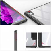 DUX DUCIS Toby Tablet Case - хибриден удароустойчив кейс за Lenovo Tab P11 (2021) (черен-прозрачен) 2
