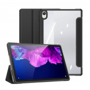 DUX DUCIS Toby Tablet Case - хибриден удароустойчив кейс за Lenovo Tab P11 (2021) (черен-прозрачен) 1