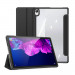 DUX DUCIS Toby Tablet Case - хибриден удароустойчив кейс за Lenovo Tab P11 (2021) (черен-прозрачен) 2
