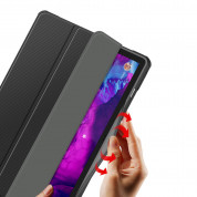DUX DUCIS Toby Tablet Case - хибриден удароустойчив кейс за Lenovo Tab P11 (2021) (черен-прозрачен) 15