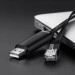 Ugreen USB-A 2.0 to RJ45 Console Cable - USB-A 2.0 към Ethernet кабел за устройства с USB-A порт (150 см) (черен)  2