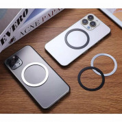 Tech-Protect MagMat MagSafe Magnetic Ring (2 pcs.) (black and silver) 2