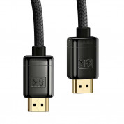 Baseus High Definition Series HDMI 2.1, 8K 60Hz Cable - високоскоростен 8K HDMI към HDMI кабел (100 см) (черен) 1