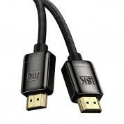 Baseus High Definition Series HDMI 2.1, 8K 60Hz Cable - високоскоростен 8K HDMI към HDMI кабел (100 см) (черен) 3