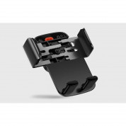 Baseus 2in1 Easy Control Pro Car Holder (SUYK010014) - комплект поставки за радиатора или таблото на кола за смартфони с дисплеи до 6.7 инча (черен-сив) 8