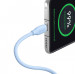 Baseus Jelly USB-C to USB-C Cable 100W - кабел с бързо зареждане за устройства с USB-C порт (200 см) (светлосин) 6