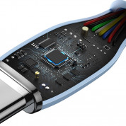 Baseus Jelly USB-C to USB-C Cable 100W, 200cm (blue) 4