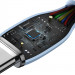 Baseus Jelly USB-C to USB-C Cable 100W - кабел с бързо зареждане за устройства с USB-C порт (200 см) (светлосин) 5