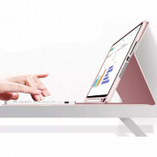 Tech-Protect SC Pen Case and Bluetooth Keyboard - кожен калъф и безжична блутут клавиатура за iPad mini 6 (2021) (розов) 3