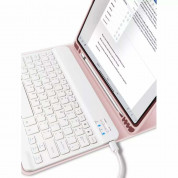Tech-Protect SC Pen Case and Bluetooth Keyboard for iPad 9 (2021), iPad 8 (2020), iPad 7 (2019) (pink) 4