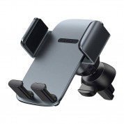 Baseus Easy Control Pro Car Holder (SUYK010114) - поставка за радиатора на кола за смартфони с дисплеи до 6.7 инча (черен-сив)
