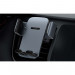 Baseus Easy Control Pro Car Holder (SUYK010114) - поставка за радиатора на кола за смартфони с дисплеи до 6.7 инча (черен-сив) 8