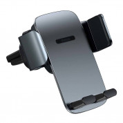 Baseus Easy Control Pro Car Holder (SUYK010114) - поставка за радиатора на кола за смартфони с дисплеи до 6.7 инча (черен-сив) 1