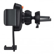 Baseus Easy Control Pro Car Vent Holder (SUYK010101) - поставка за радиатора на кола за смартфони с дисплеи до 6.7 инча (черен) 2