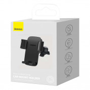 Baseus Easy Control Pro Car Holder (SUYK010101) - поставка за радиатора на кола за смартфони с дисплеи до 6.7 инча (черен) 6