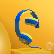 Joyroom Kids On-Ear Headphones - слушалки подходящи за деца (син) 3