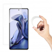 Wozinsky Nano Flexi Hybrid Glass Screen Protector - хибридно защитно покритие за целия дисплей на Xiaomi Mi 11T Pro, Xiaomi Mi 11T (прозрачен)