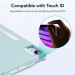 ESR Ascend Trifold Case - полиуретанов калъф с поставка за iPad mini 6 (2021) (светлосин) 7
