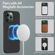 ESR Cloud MagSafe Case - силиконов (TPU) калъф с MagSafe за iPhone 13 Pro Max (черен) 2