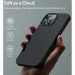 ESR Cloud MagSafe Case - силиконов (TPU) калъф с MagSafe за iPhone 13 Pro Max (черен) 8