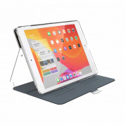 Speck Balance Folio Case - текстилен калъф и поставка за iPad 9 (2021), iPad 8 (2020), iPad 7 (2019) (тъмносив) 2
