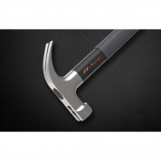 JIMI Home Claw Hammer 0.4kg (JM-G20109N) - извит чук за пирони (сив) 4