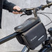 Wozinsky Bike Front Frame Pannier Bag 1.5L - универсалнa чанта за рамката на колело (черен) 10