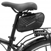 Wozinsky Waterproof Bicycle Saddle Bag 1.5L - универсален удароустойчив калъф за под седалката на колело (черен)