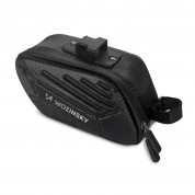 Wozinsky Waterproof Bicycle Saddle Bag 1.5L (black) 1