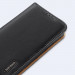 Dux Ducis Hivo Genuine Leather Flip Wallet Case - кожен калъф от естествена кожа с поставка и отделение за кр. карти за Samsung Galaxy S22 (черен) 8