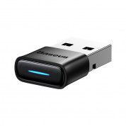 Baseus USB Mini Bluetooth 5.0 Adapter BA04 - bluetooth 5.0 адаптер за компютри и лаптопи (черен) 4