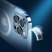 Joyroom Mingkai Rugged MagSafe Case - хибриден удароустойчив кейс с MagSafe за iPhone 13 Pro (прозрачен) 4