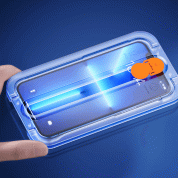 Joyroom Easy Fit Tempered Glass Sreen Protector - калено стъклено защитно покритие за iPhone 13,  iPhone 13 Pro (прозрачен) (2 броя) 7