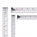 JIMI Home Measuring Tape (JM-G15318NCE) - стоманена ролетка (3.5 м) (сив) 3