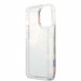 Guess Liquid Glitter Flower Case - дизайнерски кейс с висока защита за iPhone 13 Pro (син) 5