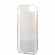 Guess Liquid Glitter Paisley Case - дизайнерски кейс с висока защита за iPhone SE (2022), iPhone SE (2020), iPhone 8, iPhone 7 (златист) 4
