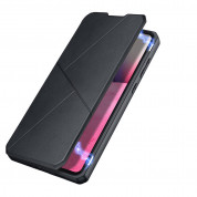 Dux Ducis Skin X Case - хидбриден удароустойчив калъф с поставка и отделение за кр. карти за Samsung Galaxy A33 5G (черен) 5