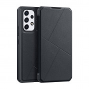 Dux Ducis Skin X Case - хидбриден удароустойчив калъф с поставка и отделение за кр. карти за Samsung Galaxy A53 5G (черен)