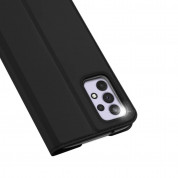 Dux Ducis Skin Pro Case - кожен калъф с поставка и отделение за кр. карти за Samsung Galaxy A33 5G (черен) 2