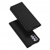 Dux Ducis Skin Pro Case - кожен калъф с поставка и отделение за кр. карти за Samsung Galaxy A33 5G (черен)