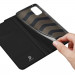 Dux Ducis Skin Pro Case - кожен калъф с поставка и отделение за кр. карти за Samsung Galaxy A33 5G (черен) 8