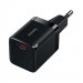 Baseus GaN 3 Fast Charger 1C 30W (CCGN010101) - захранване за ел. мрежа с USB-C изход с технология за бързо зареждане (черен)  1