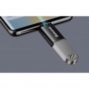 Baseus Ingenuity USB-C to USB-A adapter OTG (USB 3.1) (ZJJQ000001) - адаптер от USB-C мъжко към USB женско за мобилни устройства с USB-C порт (черен) 5