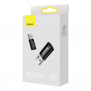 Baseus Ingenuity USB-A to USB-C Adapter OTG (USB 3.1) (ZJJQ000101) (Black) 9